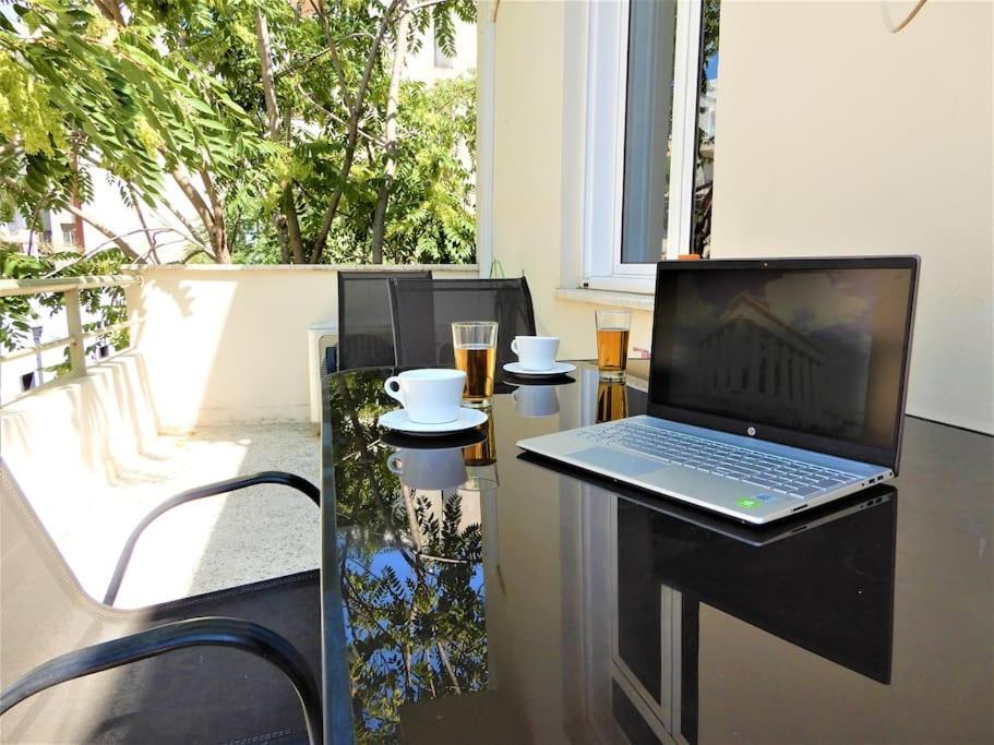 A-07! 2' Walk 2 Acropolis Museum! 2Br-Sunny Terrace! Extra Fees For 2Nd Room أثينا المظهر الخارجي الصورة
